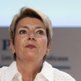 Pas d'accord entre la Suisse et les Etats-Unis sur les droits de douane, a annoncé jeudi soir la présidente de la Confédération Karin Keller-Sutter sur X. (archives) KEYSTONE/URS FLUEELER